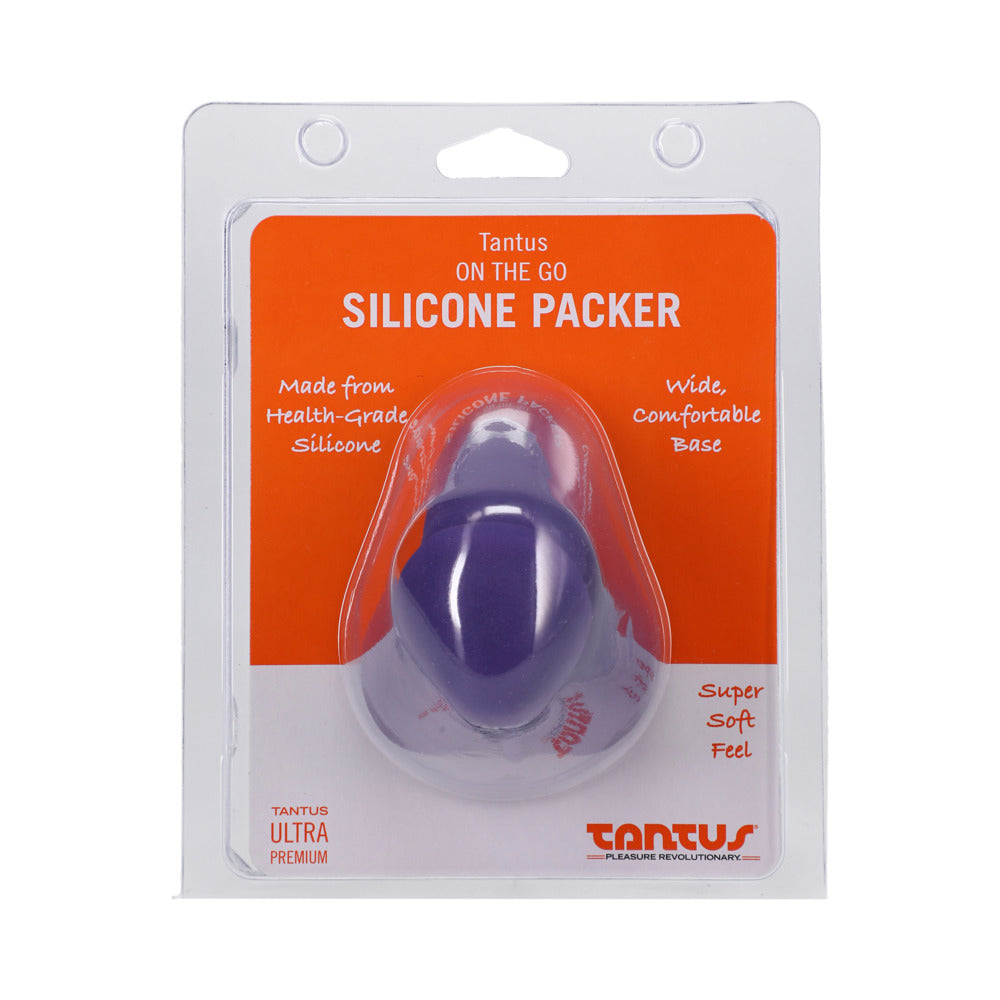 Tantus On The Go Silicone Packer – Amethyst – Realistic Feel Packer