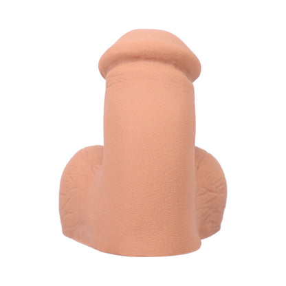 Tantus On The Go Silicone Packer - Realistic Design - Tan