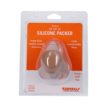 Tantus On The Go Silicone Packer - Realistic Design - Tan