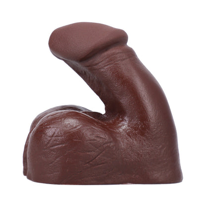 Tantus On The Go Silicone Packer – Espresso Color, Realistic Design