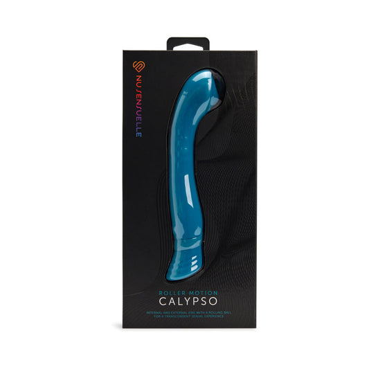 Nu Sensuelle Calypso Roller Motion Vibrator – Deep Turquoise