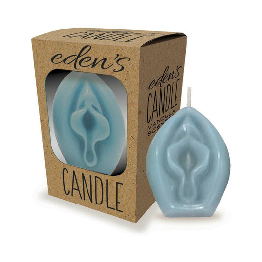 Eden's Vagina Candle – Vanilla Scented, Blue