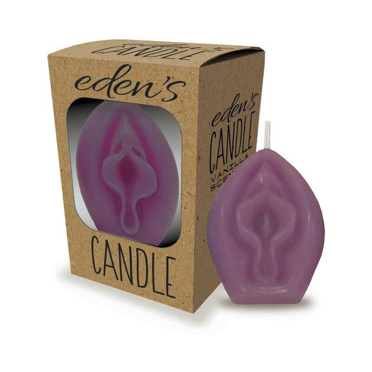 Eden's Vagina Candle – Eggplant – Vanilla Scented