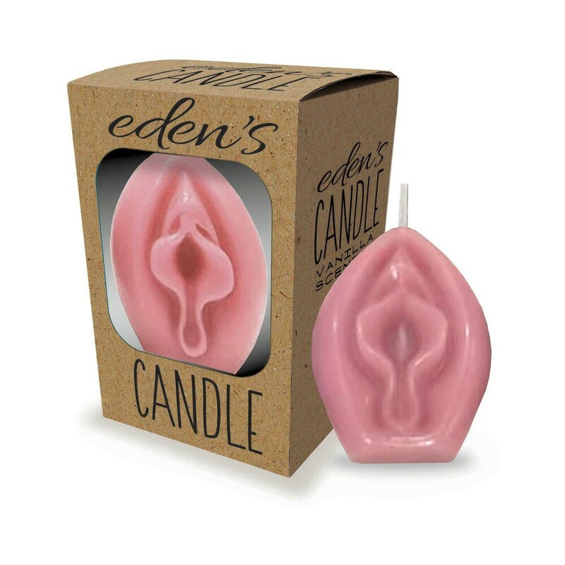 Eden's Vagina Candle - Vanilla Scented Light Pink Candle