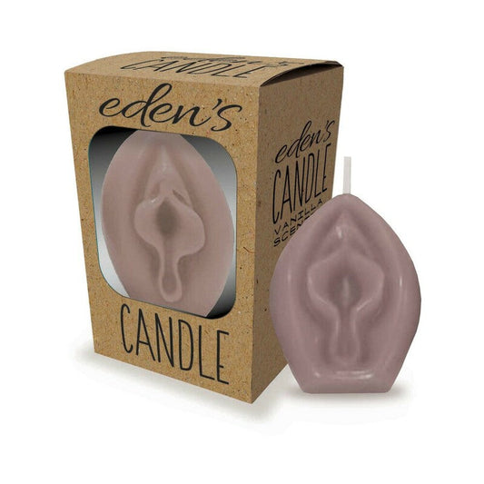 Eden's Vagina Candle – Vanilla Scented – Taupe