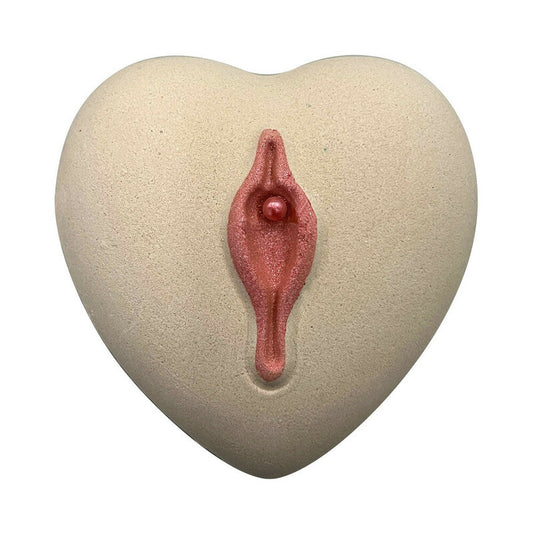Kheper Games Love Your Pussy Bath Bomb with Vibrating Toy – Peach Bellini Scented