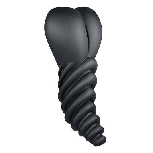 Banana Pants Luvgrind Hybrid Toy – Black – Dildo Base Cushion and Grinder