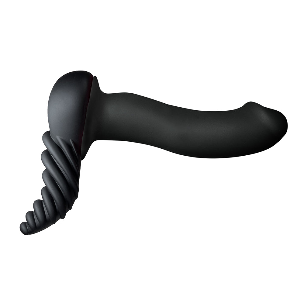 Banana Pants Luvgrind Hybrid Toy – Black – Dildo Base Cushion and Grinder