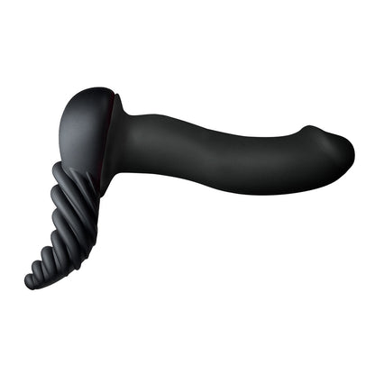 Banana Pants Luvgrind Hybrid Toy – Black – Dildo Base Cushion and Grinder