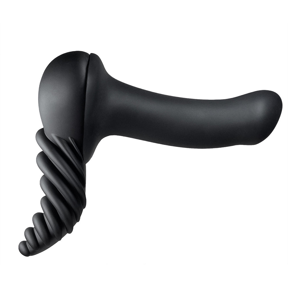 Banana Pants Luvgrind Hybrid Toy – Black – Dildo Base Cushion and Grinder