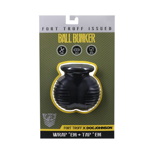 Fort Troff Ball Bunker Black – Silicone Stretcher for Ball Play