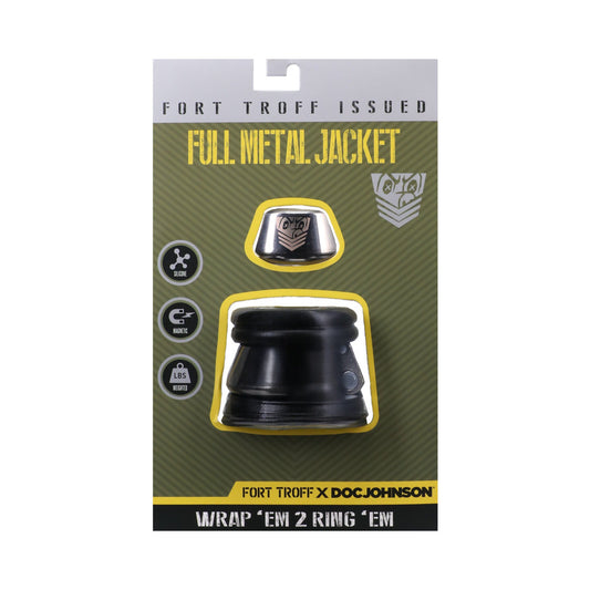 Fort Troff Full Metal Jacket Silicone Ball Weight - Black