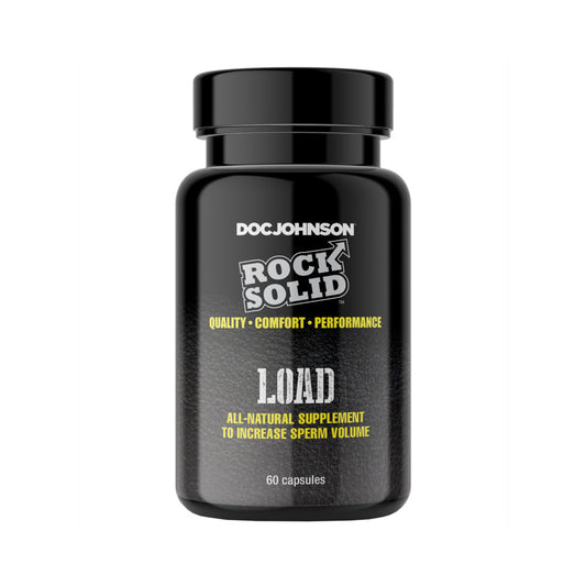 Rock Solid Load Sperm Volume Supplement – 60 Capsules – Black