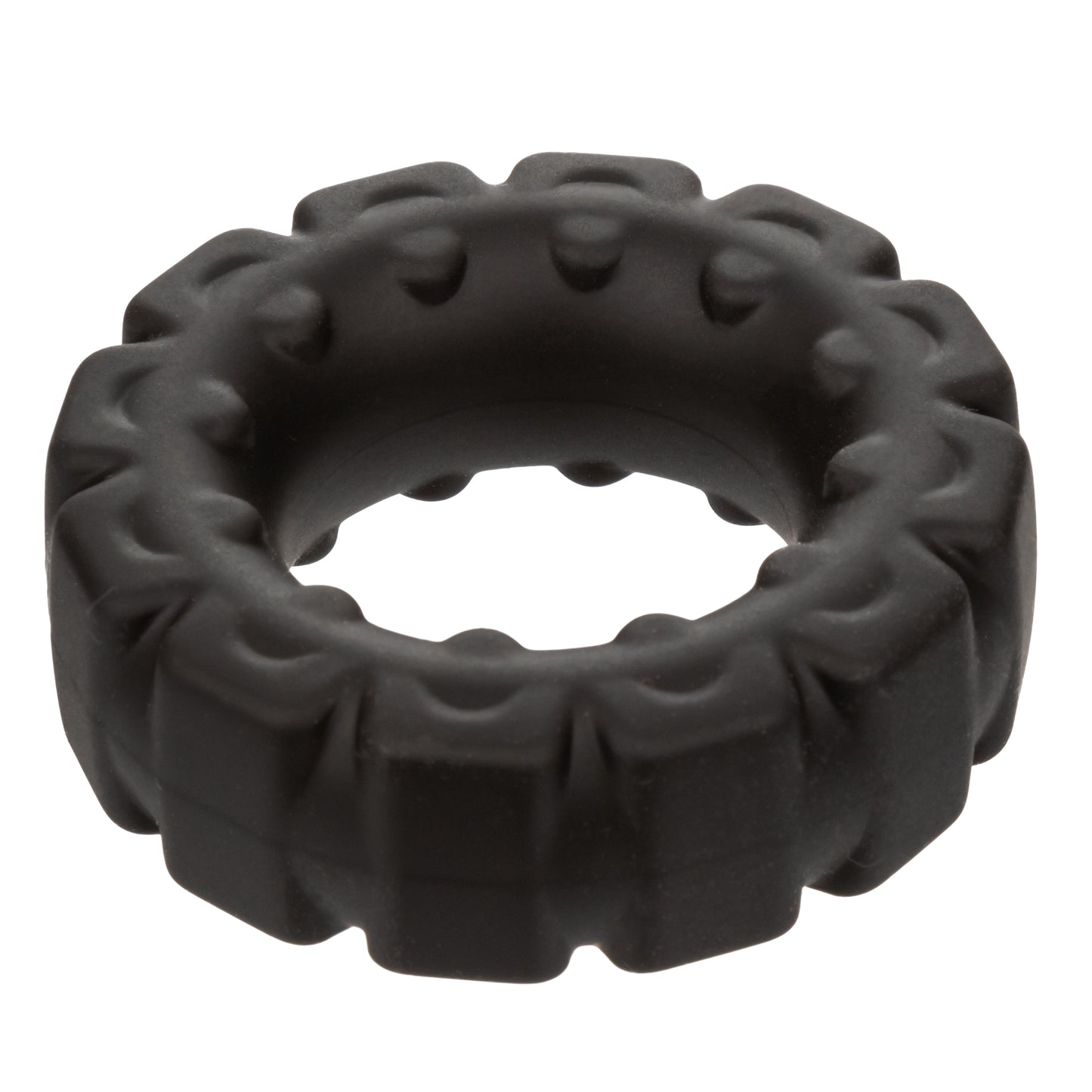 Alpha Liquid Silicone Prolong Tread Ring – Black