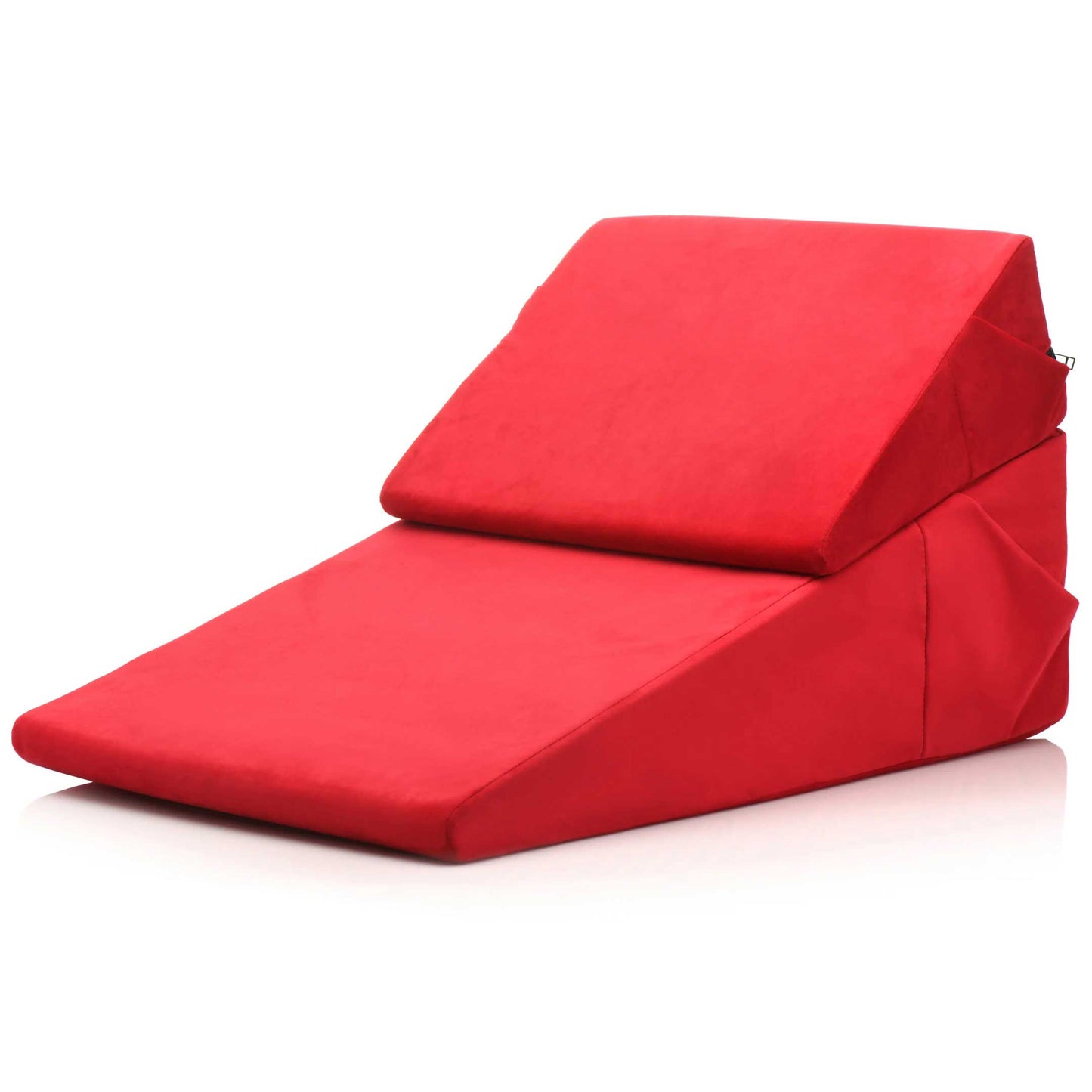 XR Brands Love Cushion Set Foam Wedge Pillows – Red – High-Density Comfort