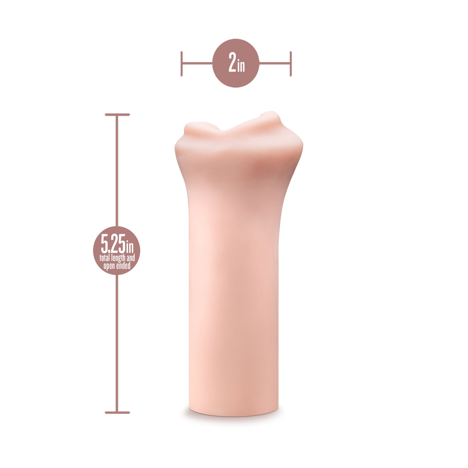 Enlust Candi Male Stroker – Beige – Ribbed Interior for Enhanced Stimulation