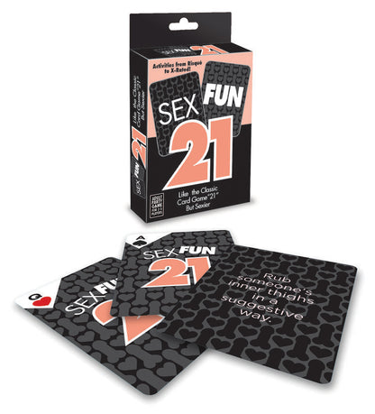 Little Genie Sex Fun 21 – Adult Card Game with 56 Cards