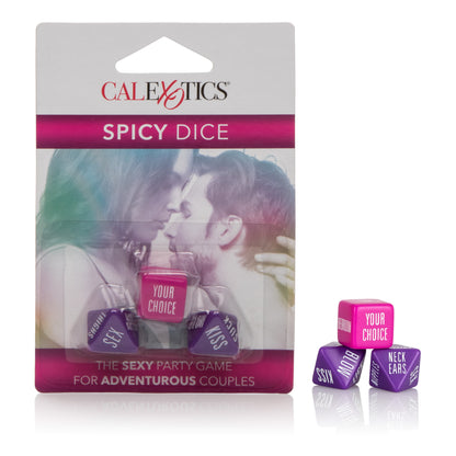 CalExotics Spicy Dice - Party Game for Adventurous Couples