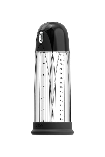 VeDO Pump Rechargeable Vacuum Penis - Multi-Speed Suction - Clear