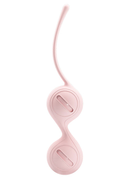Pretty Love Kegel Tighten Up Silicone Kegel Balls - Light Pink