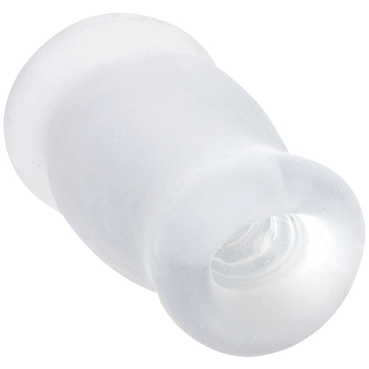 Doc Johnson Super Sucker Ultraskyn Masturbator – Clear – Real-Mouth Sensation