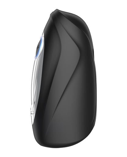Score Pure Sport 7 Warming and Vibrating Masturbator – Black