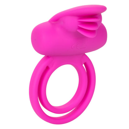 CalExotics Silicone Rechargeable Dual Clit Flicker Enhancer - Pink