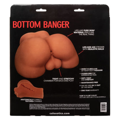 CalExotics Stroke It Bottom Banger Stroker – Brown
