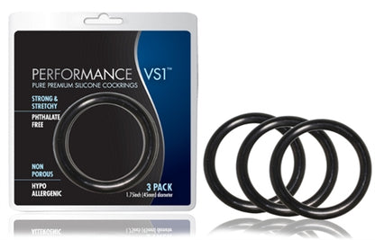 Blush Performance Rings Vs1 Medium Cock Ring - Black
