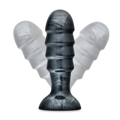 Blush Jet Bruiser Pro-Sized Anal Plug – Carbon Metallic Black