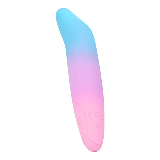 Blush Dolphin Kisses Petite Vibrator with 10 Vibration Modes - Multi