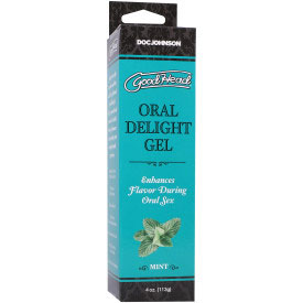 Doc Johnson Good Head Oral Delight Gel – Mystical Mint Flavor – 4 Oz