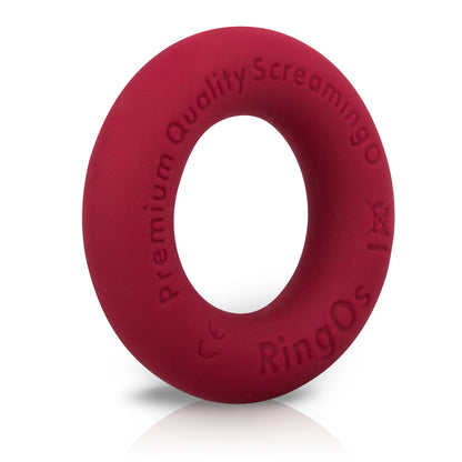 Screaming O RingO Ritz Cock Ring – Red, Ultra-Soft Liquid Silicone
