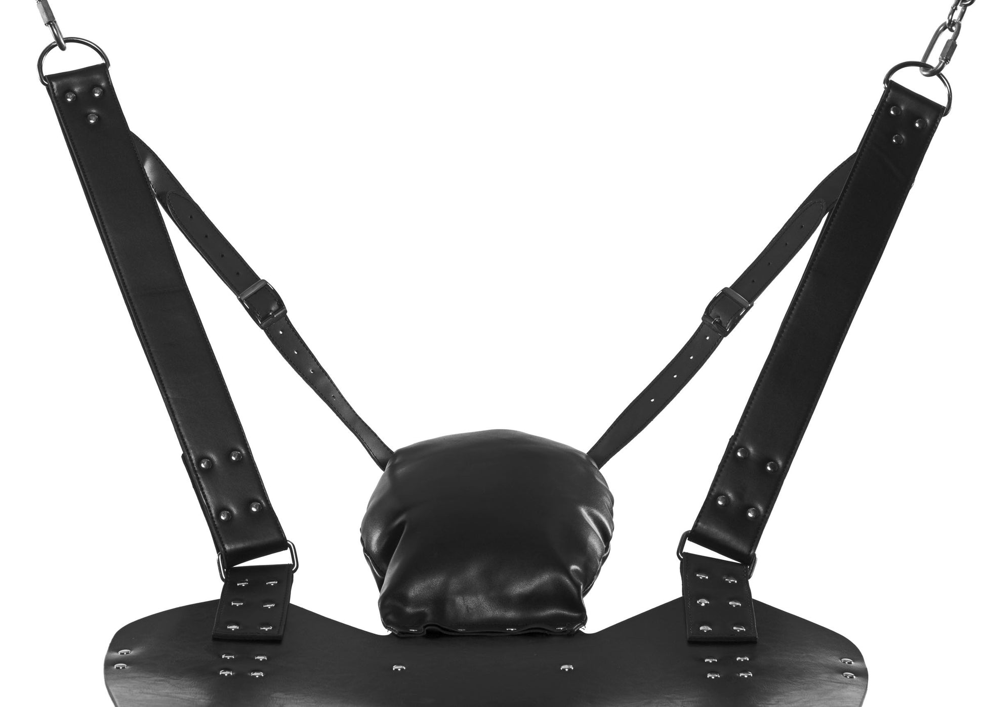XR Brands Extreme Sling Bondage Sling with Adjustable Straps – Black