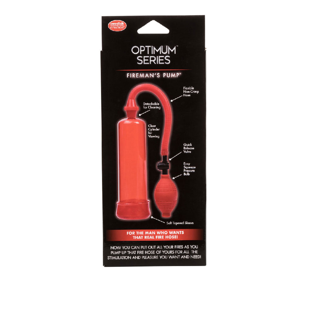 CalExotics Firemans Pump – Super Suction Power Bulb – Red
