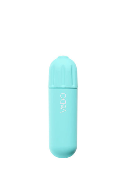 VeDO Nitro Rechargeable Bullet - Multi-Function Waterproof Vibrator - Turquoise