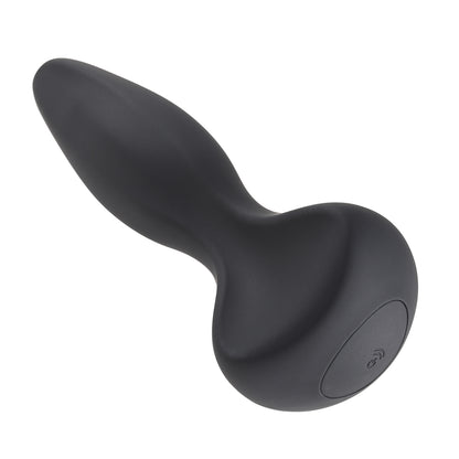 Evolved Novelties Hip to Be Square Vibrating Plug - Black - 10 Speeds