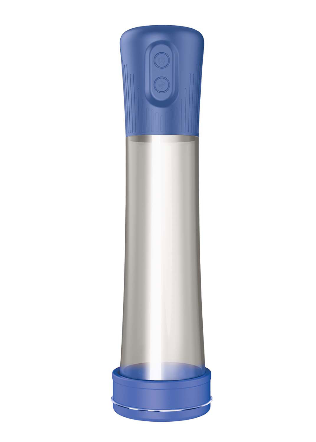 Nasstoys H2O Water Penis Pump - Blue - Rechargeable and Waterproof