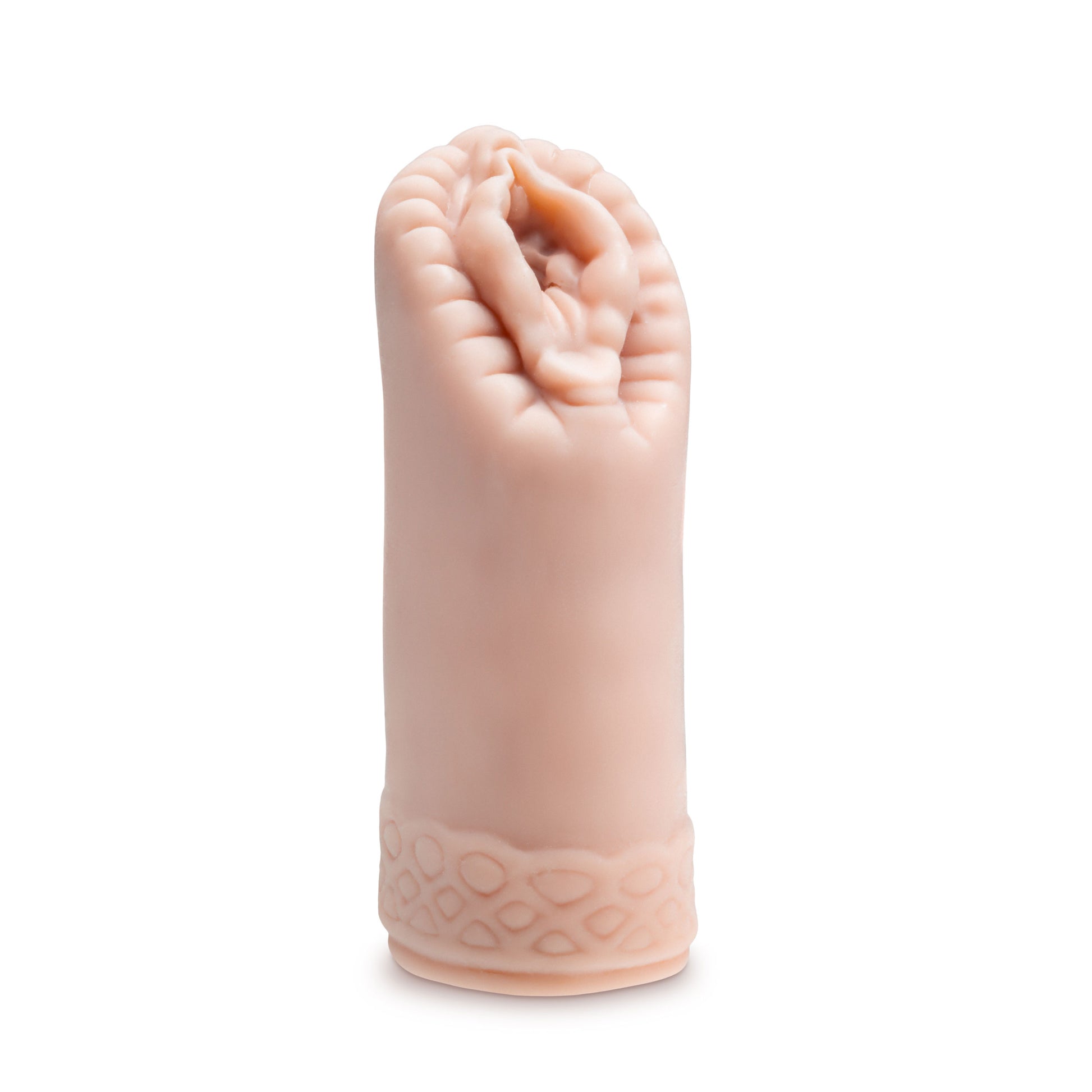 Blush Alyssa Male Stroker - Beige - Ribbed Interior with Pleasure Beads