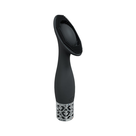 Royal Gems Duchess Silicone Rechargeable Vibrator – Black