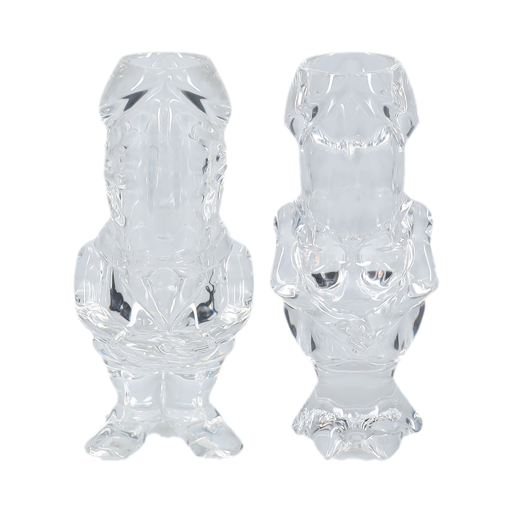 Dickheads Couples Tall Shot Glass Set – Clear – 44 ml