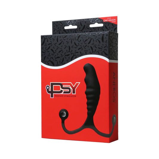 Aneros Psy Prostate Massager with Customizable Fit – Black