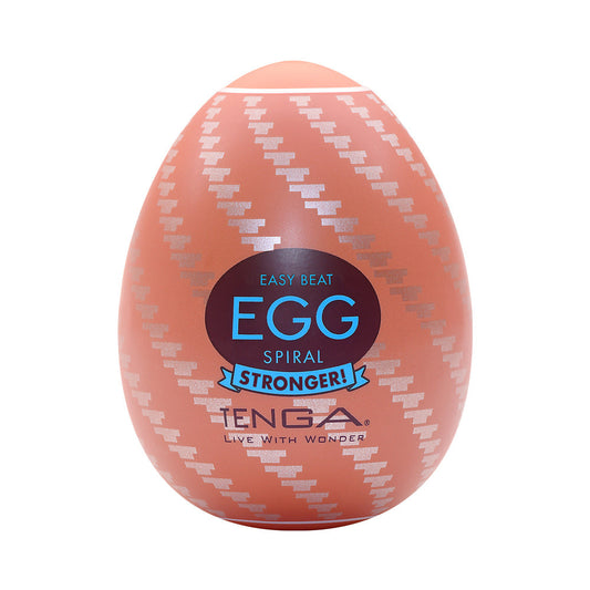 Tenga EGG Spiral Male Masturbator - White