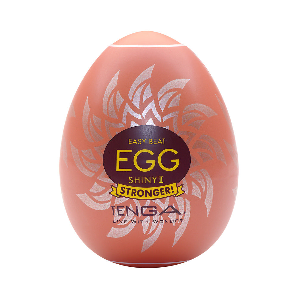Tenga EGG Shiny II – Male Masturbator – White