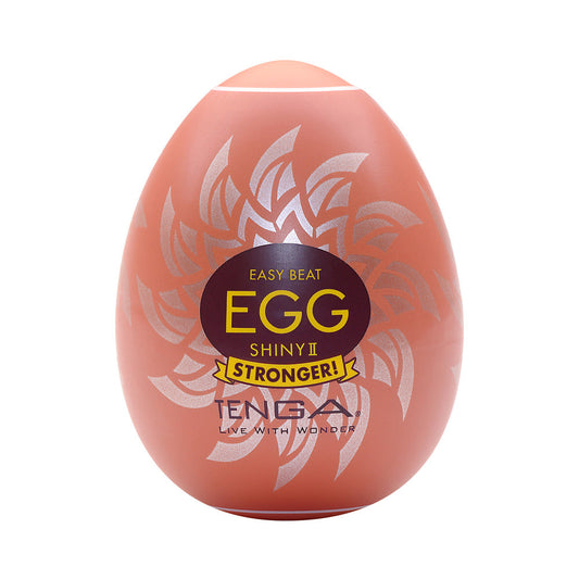 Tenga EGG Shiny II – Male Masturbator – White