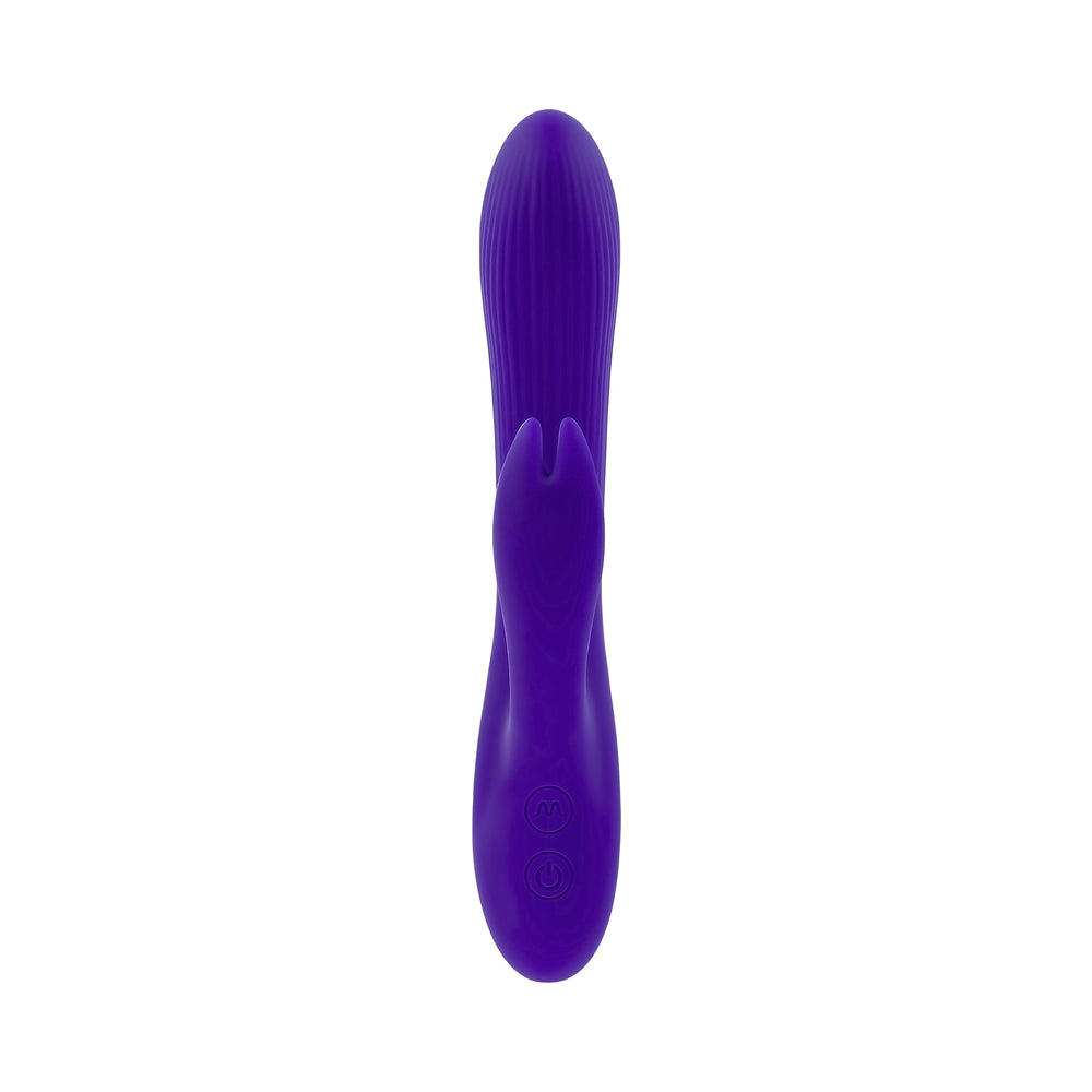 Selopa Poseable Bunny Rechargeable Dual Stimulator – Purple