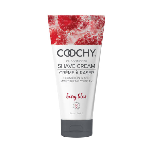 Coochy Berry Bliss Shave Cream – 0.5 oz – White