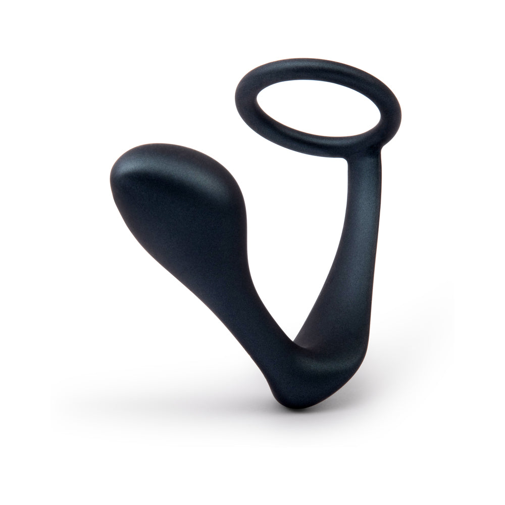 b-Vibe Ringer Cock Ring & Prostate Plug – Gray