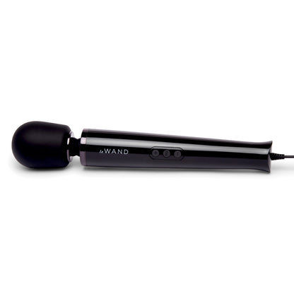Le Wand Plug-In Vibrating Massager – Black