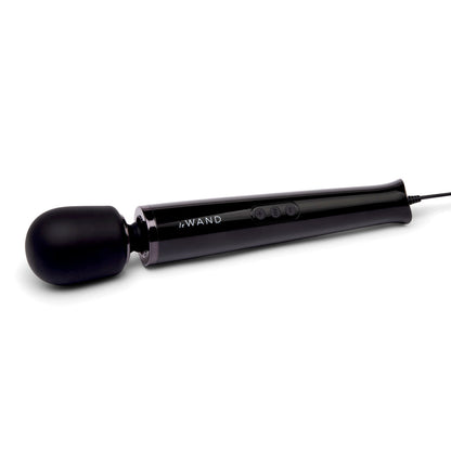 Le Wand Plug-In Vibrating Massager – Black